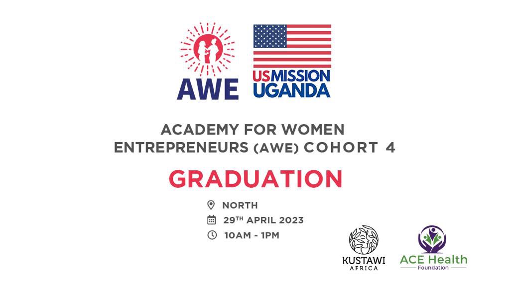 Today’s Highlight: 30 Awesome Ladies have just graduated from the AWE Cohort 4 - 📍 North.

Congratulations to you all.🎓

#AWEinUganda
#AWEnergized 
#AWECohort4Grad