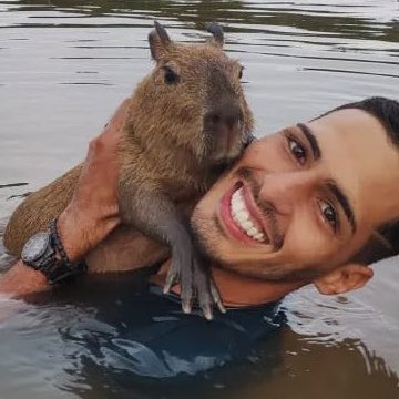 choquei's tweet photo. 🚨AGORA: Vaquinha de Agenor Tupinambá, ex-tutor da capivara Filó, atinge R$ 80 mil. O influencer precisava de apenas R$ 17 mil para pagar a multa do Ibama. https://t.co/4SFW4m840o