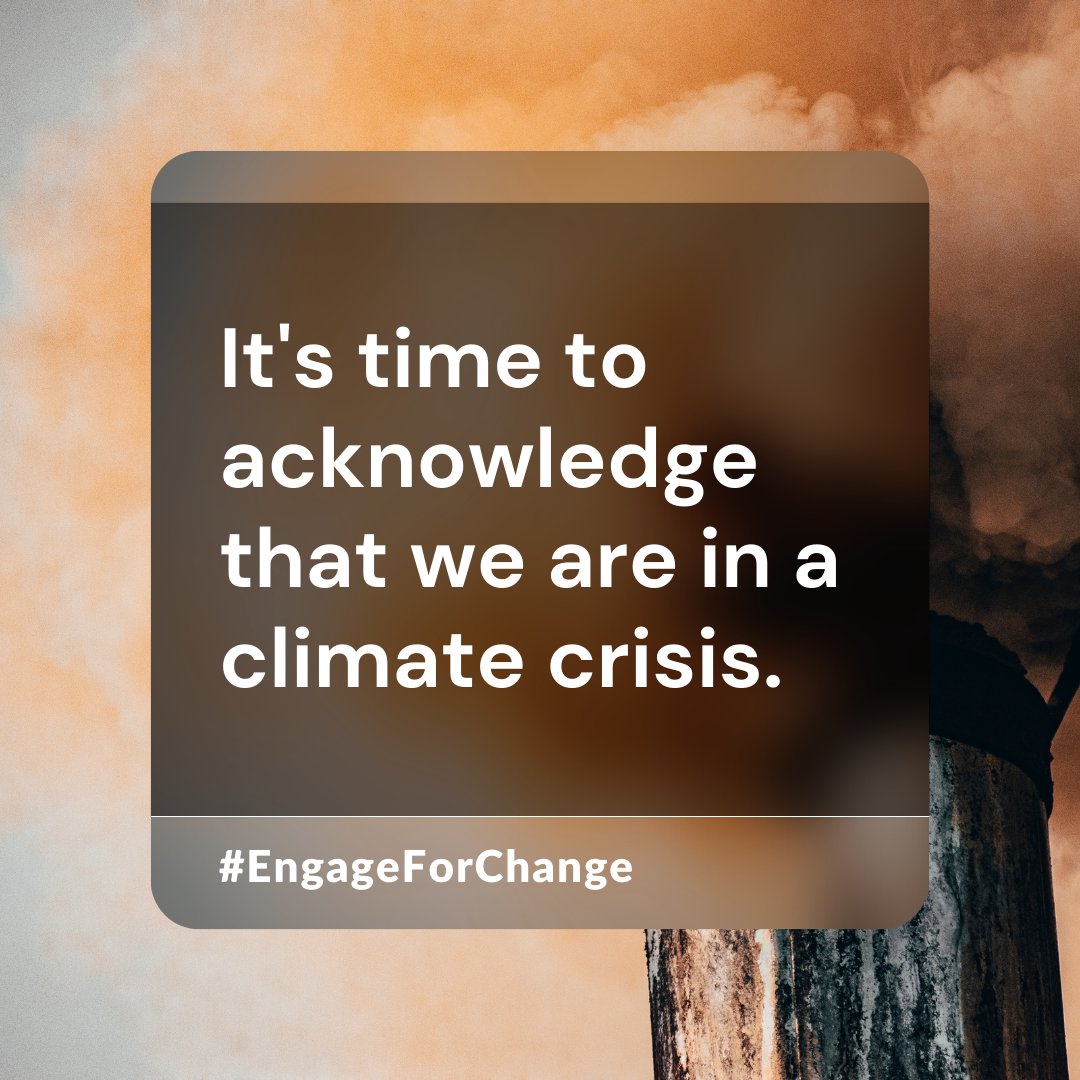 It's time to acknowledge the real and ever-present impacts of #climate change and work towards #engaging communities in finding solutions. 🤝🌿🌍 Read more on our latest blog > bit.ly/3JTk9nq