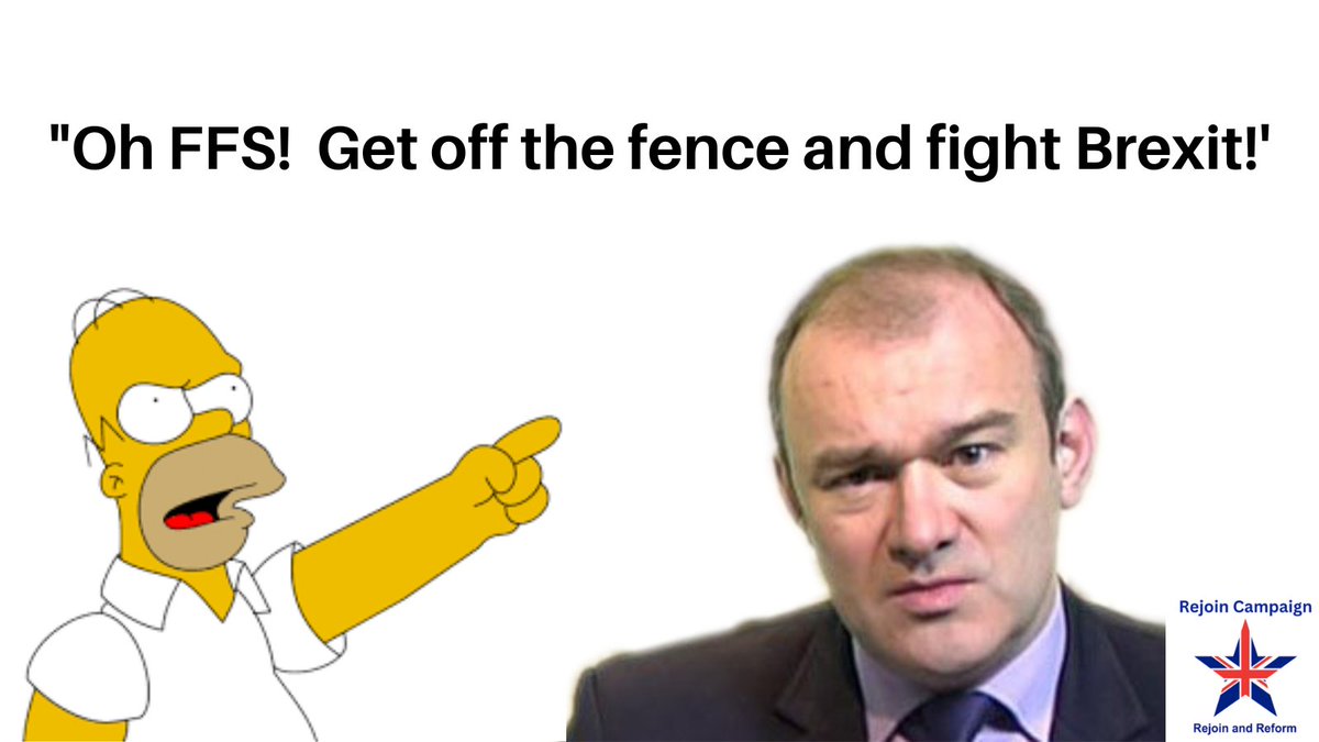 sonofr's tweet photo. The @Libdems can steal the march on #Labour. How? Get off the fence, and fight Brexit. The majority want Brexit undone. They're getting increasingly frustrated with Starmer's #BrexitLabour. The last thing the @Libdems want to do is to follow Labour.   Time to step up. 
@edwardjdavey @libdemdaisy @cajardine @amcarmichaelMP @Laylamoran @wendychambLD @Jamie4North @sarahjolney @timfaron @wera_hobhouse @munirawilson @sarahgreenMP @helenmorganMP  @guyverhofstadt @TerryReintke