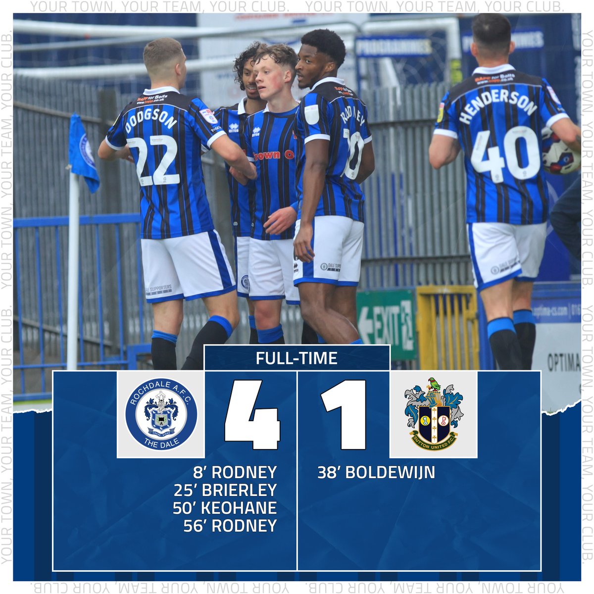 Rochdale AFC (P) tweet media