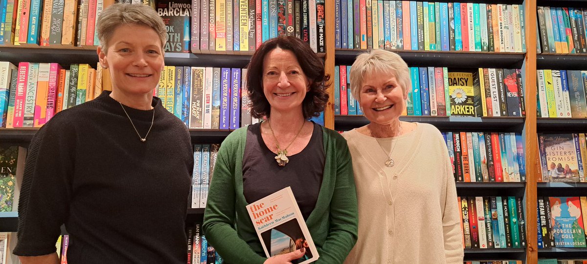 We had a super turnout for our 'Evening with Kathleen MacMahon' A huge thank you to everyone who came along, asked questions and listened intently!! A special thank you to Kathleen for giving us such a special insight into her book Signed copies #thehomescar @KathleenMacM