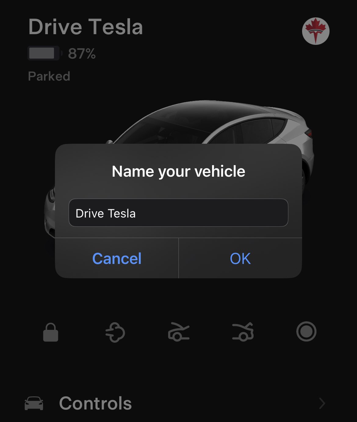 How To Name Your Tesla (or Change Name)