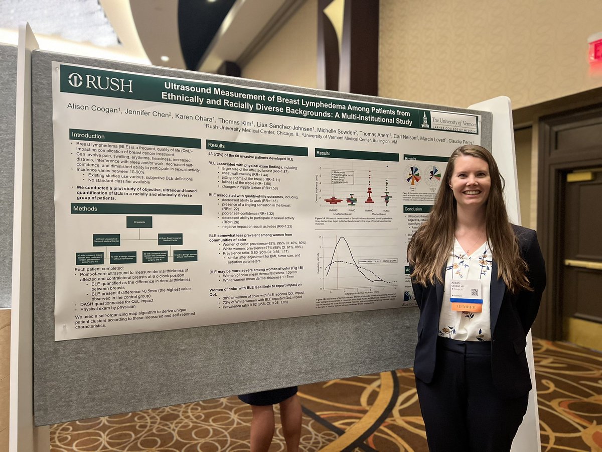 madrigrano_am's tweet photo. Congratulations to our research resident Alison Coogan presenting at Asbrs #rushsurgery #ASBrS23 https://t.co/6GbdQOGONm