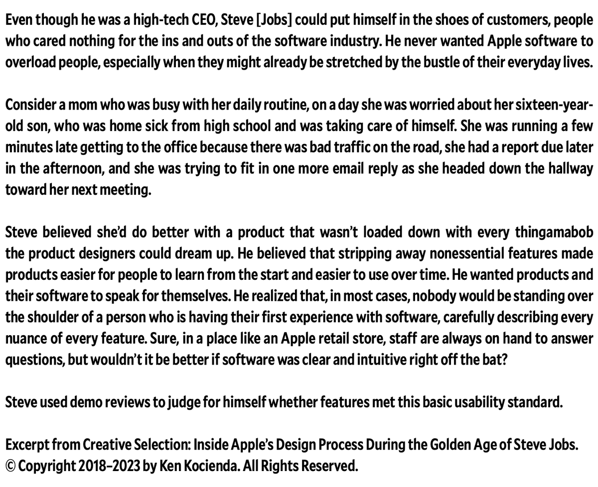 Sometimes I think about making simple, clear, and intuitive software, and then I remember… Oh! I already wrote about that.