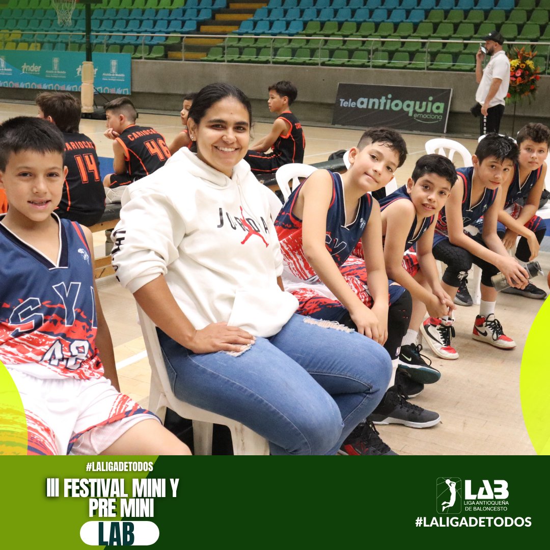 OrangeBallCol's tweet image. #FestivalMiniYPremini de la Liga Antioqueña de Baloncesto