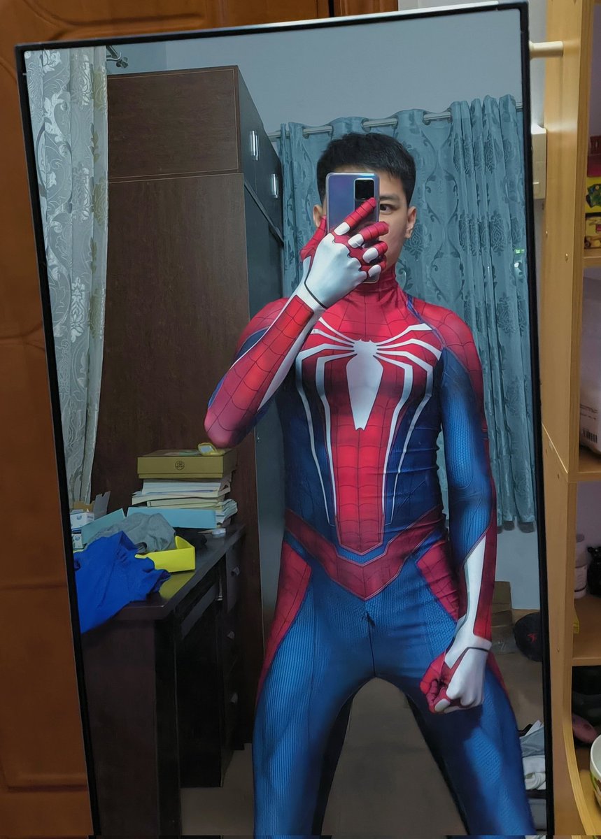 DanDan2221's tweet photo. 🕸️小蜘蛛上线🕷️
#蜘蛛侠 #zentai https://t.co/x38UMFCDaW