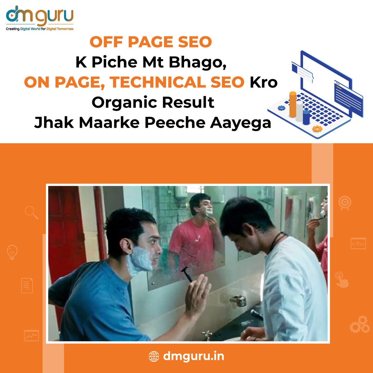 dmguru_training's tweet photo. If we talk about today's Scenario, SEO is not successful with Off Page SEO👎 , Focus on On-Page, Technical SEO👍

Follow for more tips 😉

#dmguru #digitalmarketingcourse #digitalmarketingistitute #seo #searchengine #seomarketing https://t.co/0ouZiaHTMQ