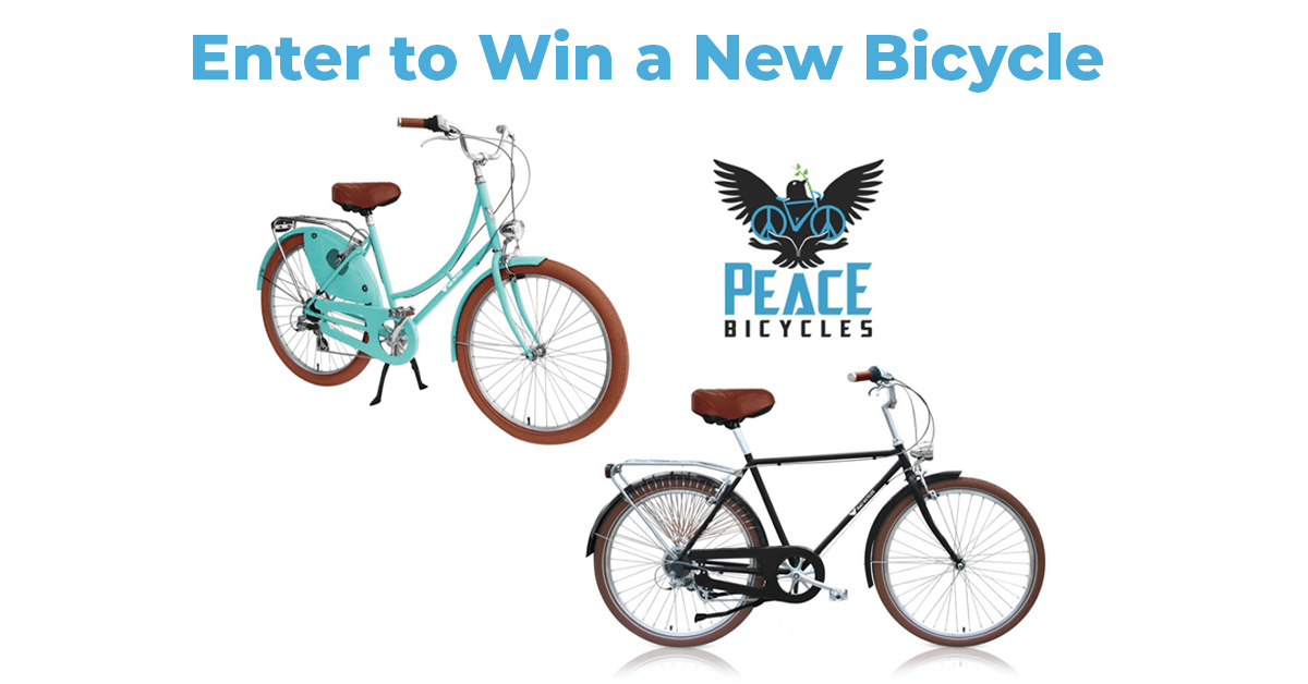 GooseGiveaways's tweet photo. Ride in style with a Dutch-style bike from Peace Bicycles! 🚲 Choose Seafoam Step Through or Black Diamond Bike! 🎉 Ends 5/17 - US https://t.co/Uatfzh33qs 🚴
⠀
#PeaceBicycles #BikeGiveaway #CycleLife #WinABike #DutchStyle #GetActive #OutdoorFun #Sweepstakes https://t.co/AAMXxTs1hB