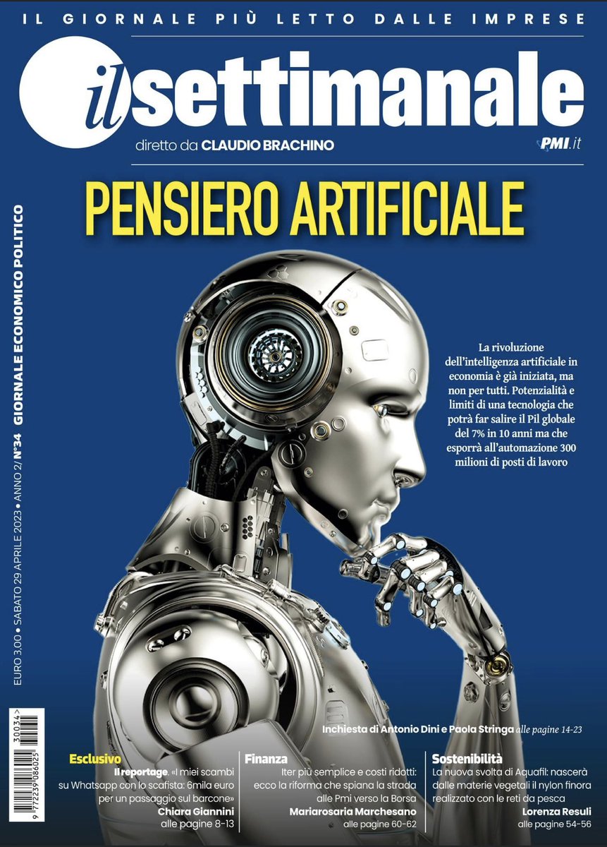 Il nostro Settimanale cambia forma, ma resta lo stesso: tanta attenzione alla politica economica italiana, alle storie d'impresa, d'innovazione e di sostenibilità e a ciò che succede all'estero. In occasione del cambio veste, potete abbonarvi gratuitamente bit.ly/41rTrt1