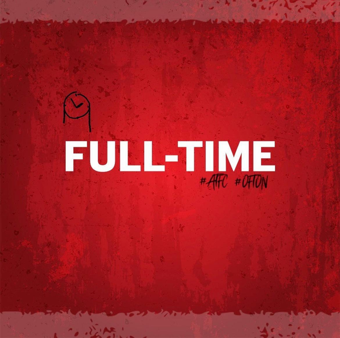 AlfretonTownFC's tweet photo. FULL TIME!!

ALFRETON TOWN HAVE QUALIFIED FOR THE PLAY OFFS!

WHAT AN EXCEPTIONAL ACHIEVEMENT FROM THE LADS!

@BrackleyTownFC 1-1 @AlfretonTownFC (Bates 17, Salam 45)

#BTFCvATFC https://t.co/SvTHiQ9RWl