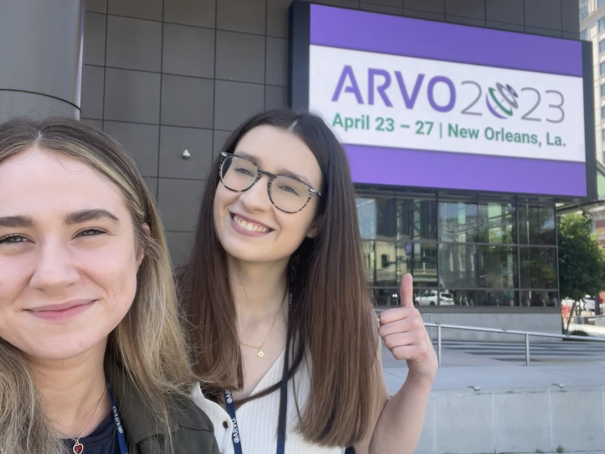 Wonderful few days at #ARVO2023 ☺️ Very grateful for the opportunity to present some of my research on vision measurement in VI sport. First ARVO complete ✔️