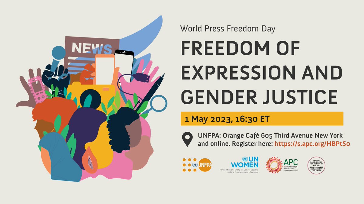 For #WPFD, sign up for this May 1 event featuring ICFJ’s @JuliePosetti. She will share findings from our research on #onlineviolence against women journalists, in a panel focused on gendered disinformation and how to combat it. Register here: buff.ly/3Nn0SOz