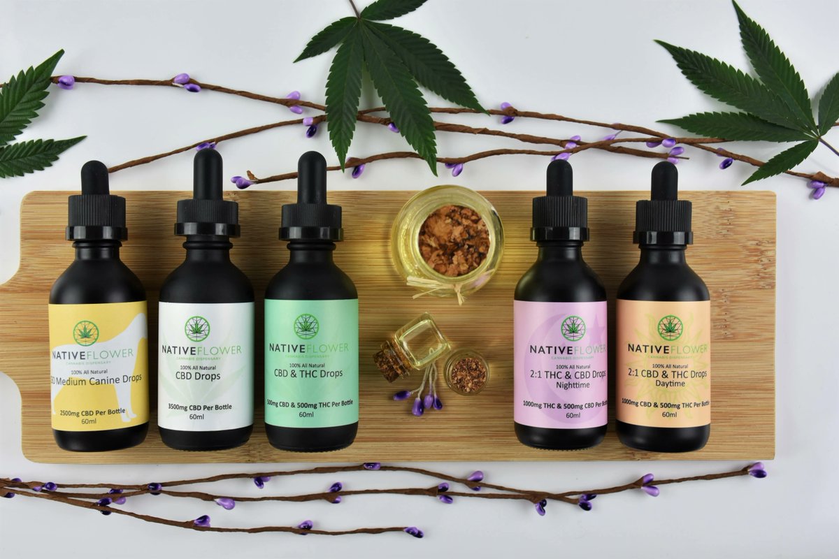 NativeFlower7's tweet photo. Experience the power of CBD and THC with our drops! 💧🌿💪 Our carefully crafted formula combines the therapeutic benefits of both compounds, providing a potent and effective way to manage pain, anxiety, and other health conditions.  🙌 #CBDandTHC #drops #healthandwellness https://t.co/92exotOpy4