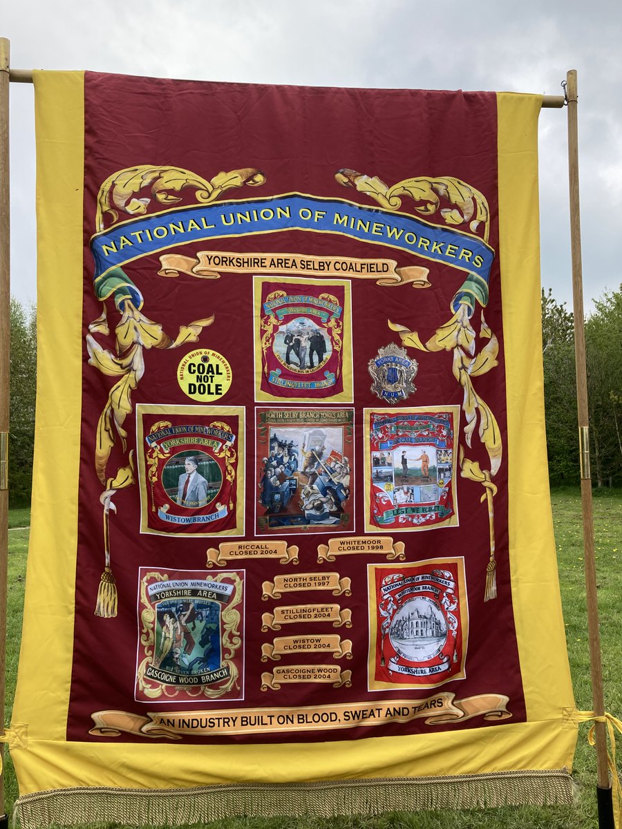 Today the Selby Coalfield Mining Memorial was unveiled. It's a place to pause & remember all who worked there & the difference they made. You can find it in Selby Community Woodland, Bondgate. Congratulations to all who made this happen - it's vital to keep our heritage alive.