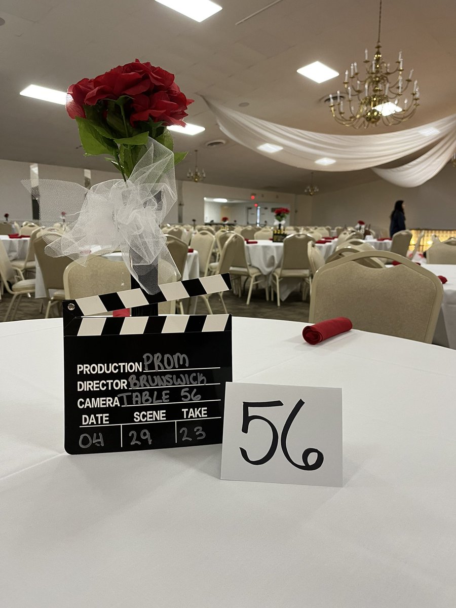 MrsBackosBHS's tweet photo. Sneak Peek of Prom! See everyone there 🎥❤️🎬 https://t.co/kRc42H8u69