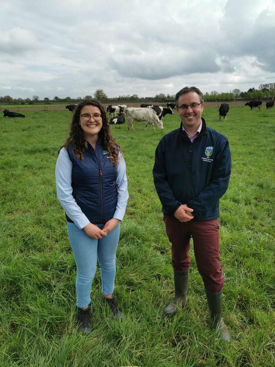 Rachel_White10's tweet photo. Delighted to get back to my Alma Mater for a great farm visit led by @NiallW2 and Assoc. Prof Alan Fahey https://t.co/pUei8tsDdS