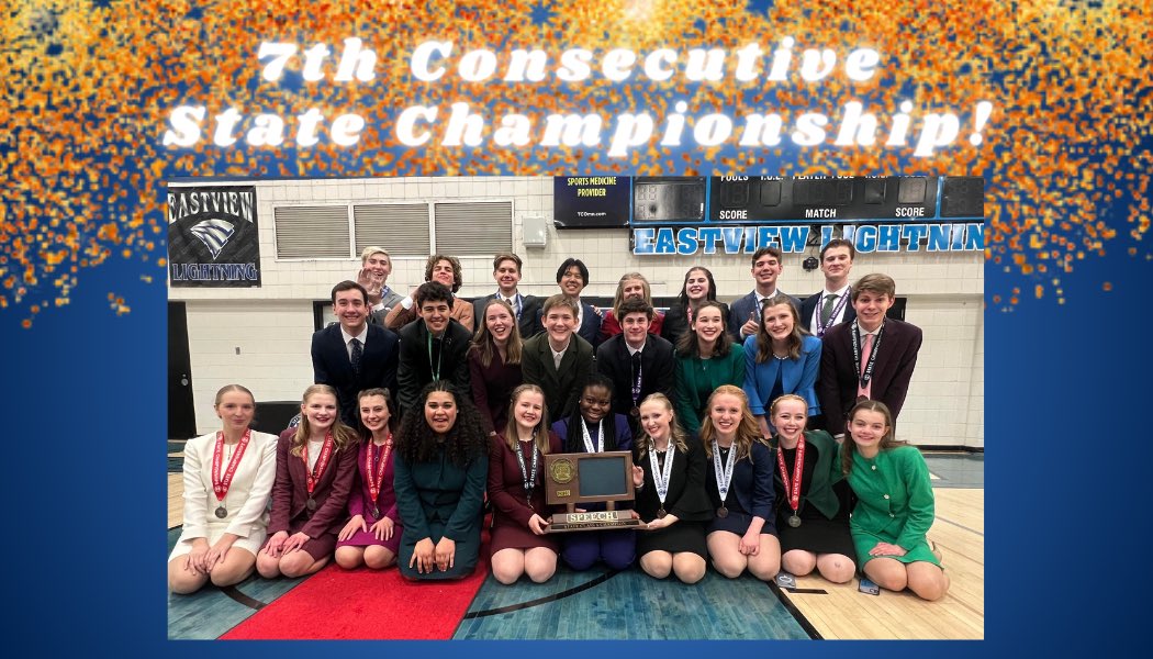 After a day of fierce competition, your Spud Speakers have been named State Champions for the 7th consecutive year!

We are beyond proud of these passionate speakers and their beautiful words.
#LoveYourWordsLoveYourTeam #RazzleDazzle #7peat