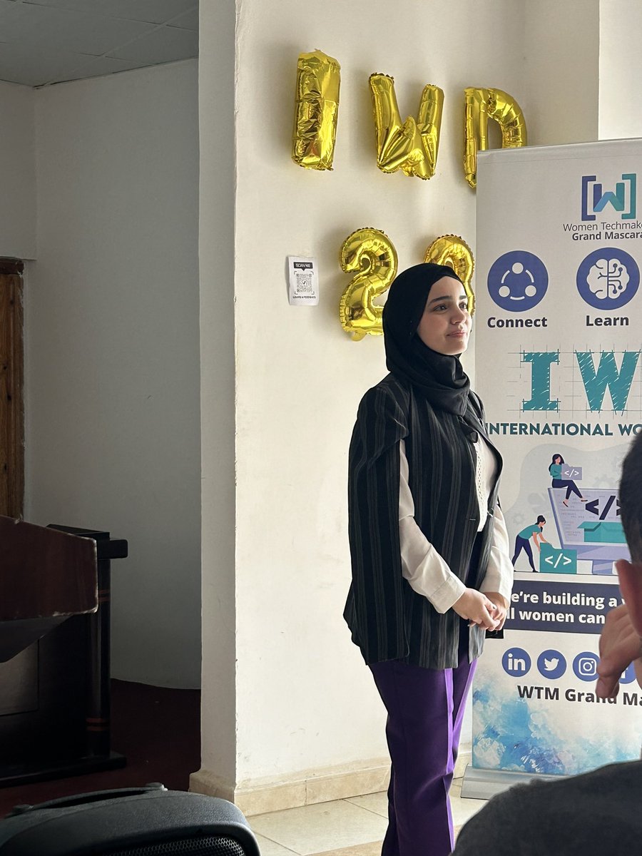 RaounakKebairia's tweet photo. Had an incredible time as a mentor delivering an interactive session on #SDGs for students in Mascara! amazing to see their enthusiasm and engagement in learning about how we can implement @UN_SDG in our daily lives. Thanks to #Gdg & @wtmgrandmascara for organizing this! 🌱🌍🌿 https://t.co/mW7SINykW3