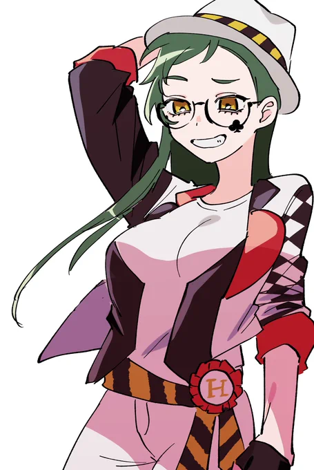 ※女体化 装飾品が描きたくなさ過ぎてこめんなさいなんだが、ハットやらグローブやらが似合う女って最高だ