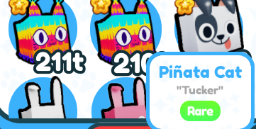Ben9785's tweet photo. Am i the first to get a pinata dog and cat?? https://t.co/HVC9PcBqvr