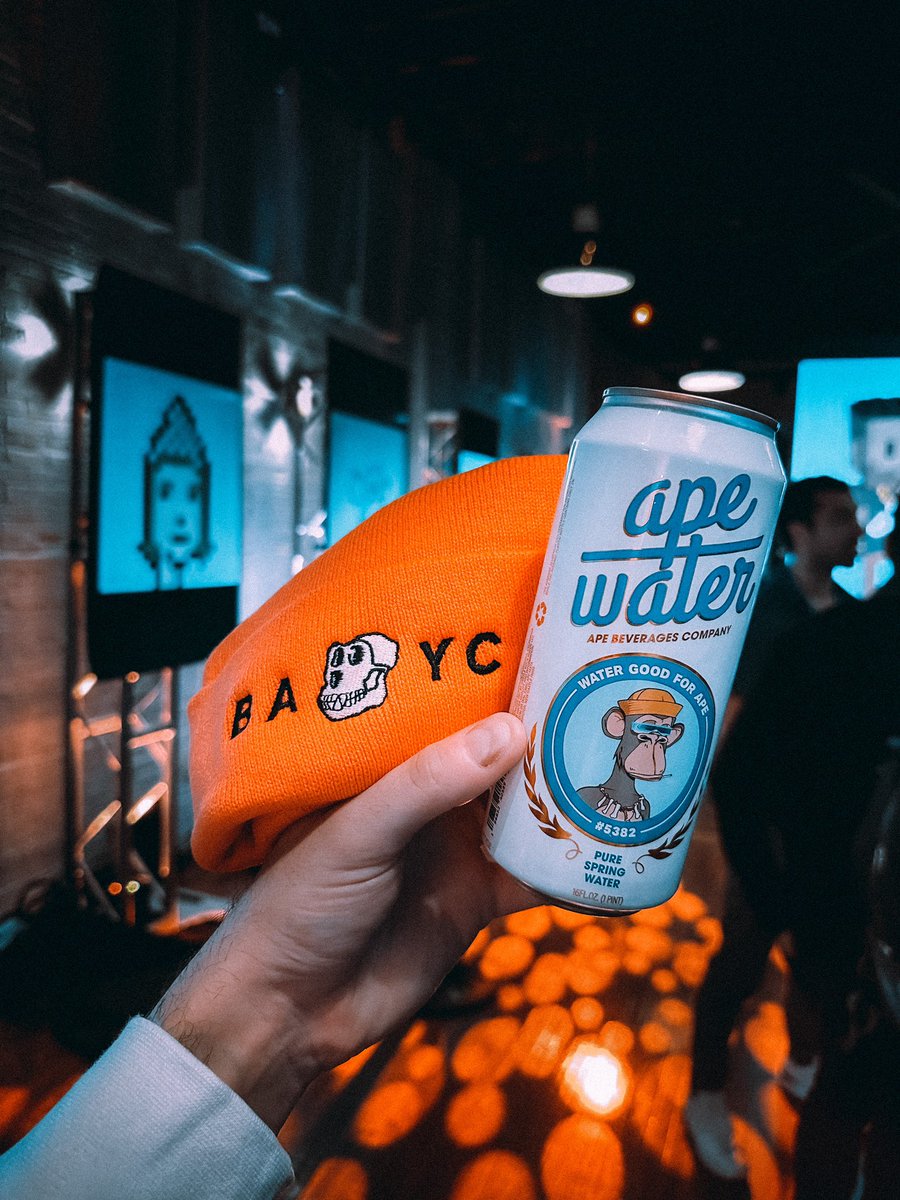 Gm ☕️

Austin was a blast! It’s always great to see everyone IRL.  

I’ve come back knowing I’m still bullish on <a href="/yugalabs/">Yuga Labs</a> and the people in Web3. ❤️

S/O <a href="/17ikoola/">GENE 🍌💧🍺 🎮 🍫 🦍</a> for the 🔥beanie