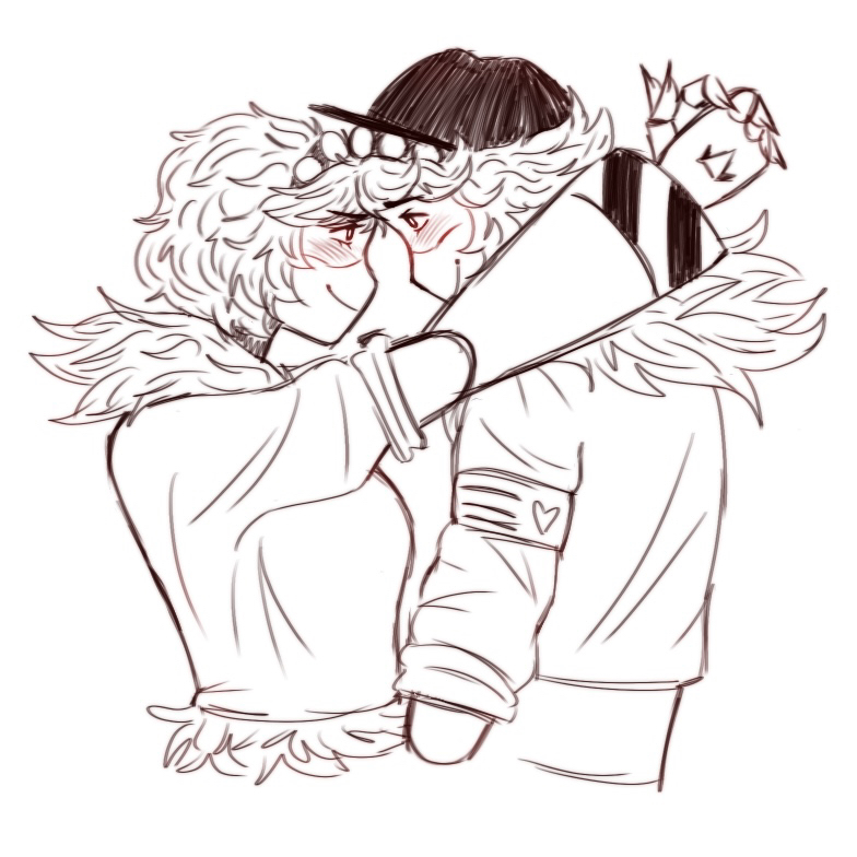 pikoames's tweet photo. giggles and twirls hair
#murderdrones https://t.co/giCideyUIy