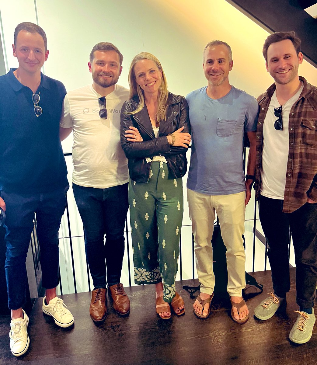 annalerner's tweet photo. Look who I bumped in to at #Consensus2023
New members, recent members, older members 💚🌎✅
@clim8collective
@OpenForest_
@dClimateDAO
@solidworldhq
👋
#austin #ReFiHouse https://t.co/21xJEPkOPp