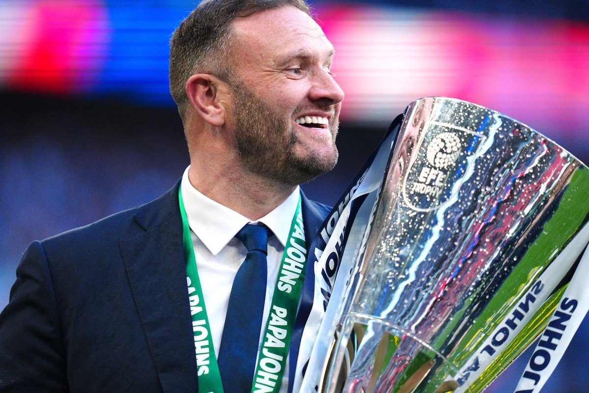 Won promotion in his first season ✅
Top 10 finish in his second✅ 
Won a trophy and reached the play-offs in his third ✅

My manager 🤍 

#bwfc
