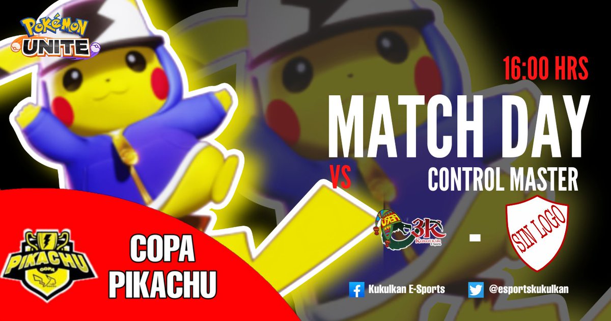 esportskukulkan's tweet photo. Nuestra escuadra de Perú tiene acción en la copa Pikachu donde lucharán por conseguir la victoria
#PokemonUnite #eSports #UNITEesports #GoKukulkan
@Enrique_MT116
@Alejand20174308
@mecha_ramone
@franquee94
@auner_98 https://t.co/mm0SlIMncZ