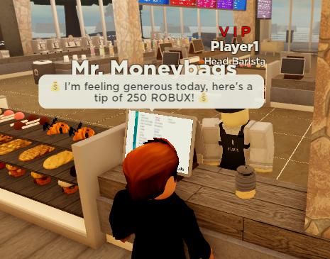 🎉New feature alert!🎉 NPCs can now tip their barista in our latest update, which is now live! To celebrate the launch of this, we are having a 2X Tip Chance event for the next 48 hours! 🔗 Earn tips now! roblox.com/games/start?pl… #frappe #frapperoblox #roblox