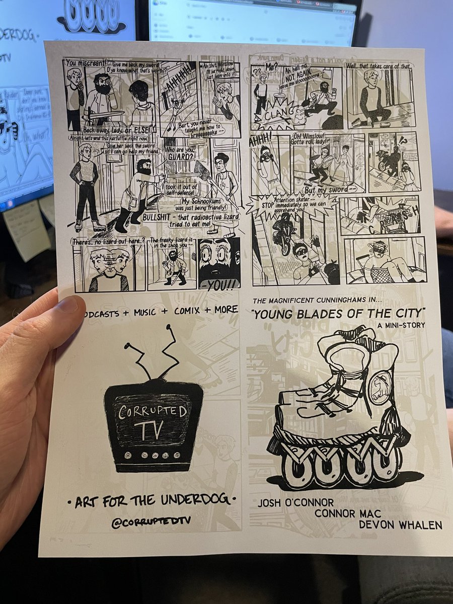 Come on down to the <a href="/FlywheelArts/">Flywheel</a> Zine Fest at the Holyoke Senior Center in Holyoke, MA. We are soft launching a project that has been in the works for over a decade! We’ll be here until 4 PM! #flywheelzinefest