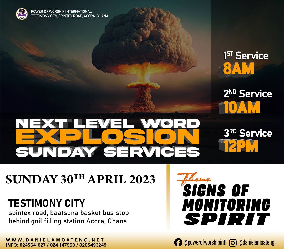 Hello Family, Join us tomorrow morning at the #TestimonyCity as we go through the teachings on #SIGNS OF MONITORING SPIRIT. Don't be left out. Come and be enlightened. Invite Someone. Stay Blessed. #POWI #TESTIMONYCITY <a href="/alburniton_/">Al Burniton 🫧</a> <a href="/KojoMurphy/">Mr Ofori</a> <a href="/Godsway1993/">Henry Mensah</a> <a href="/johndumelo/">Farmer John,MP</a> @real_akpal