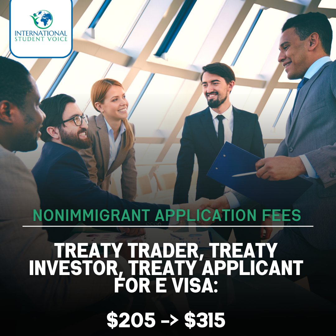 IntlStuVoice's tweet photo. Don't forget: 1 month from today, some nonimmigrant application fees are increasing. 

Fee changes go into effect May 30, 2023! Click to learn more:
https://t.co/W9vCIdAYjD
.
.
.
#internationalstudents #visas #F1 #nonimmigrant #Immigration https://t.co/Q3beodDsnx