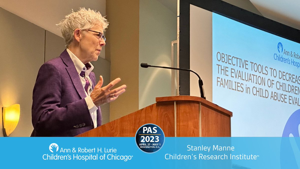 Stanley Manne Children's Research Institute (@manneresearch) on Twitter photo Dr. Mary Clyde Pierce <a href="/ClydoMary/">Mary Clyde</a> presenting “Evidence for Racial/Ethnic Disparity in Medical Evaluation of Child Physical Abuse & Strategies to Reduce this Disparity” at #PAS2023 @LuriePEM <a href="/LurieChildrens/">Lurie Children's</a> <a href="/NUFSMPediatrics/">Pediatrics at Feinberg School of Medicine</a> <a href="/PASMeeting/">Pediatric Academic Societies</a> #ChildAbusePrevention Dr. Mary Clyde Pierce <a href="/ClydoMary/">Mary Clyde</a> presenting “Evidence for Racial/Ethnic Disparity in Medical Evaluation of Child Physical Abuse & Strategies to Reduce this Disparity” at #PAS2023 @LuriePEM <a href="/LurieChildrens/">Lurie Children's</a> <a href="/NUFSMPediatrics/">Pediatrics at Feinberg School of Medicine</a> <a href="/PASMeeting/">Pediatric Academic Societies</a> #ChildAbusePrevention