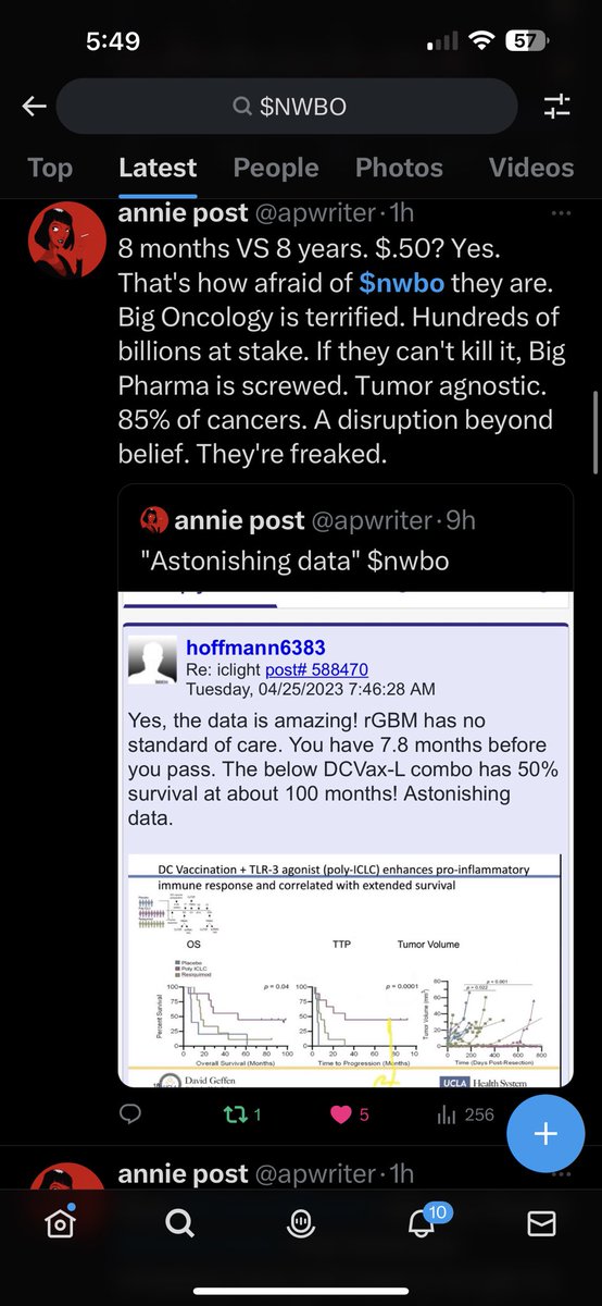 KryptyPop's tweet photo. @MikeDonio A cure. #cancerkiller #thereisHOPE $NWBO. LOOK AT DCVAX-L #allcancer tumors. ** Freeze your tumors with no pectin. https://t.co/S15YcyH79R