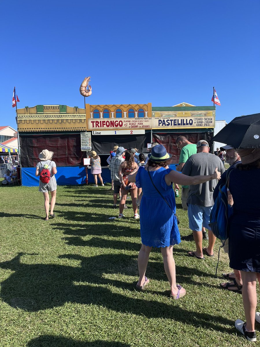 LARiAProject's tweet photo. Happy Jazz Fest!
A celebration of music, food, and culture in #NewOrleans - featuring #PuertoRico!
Try the trifongo &amp; pastelillos (meat pies) brought by@CarmoNewOrleans and Chef Fowlmouth while they last!
#JazzFest2023 
#FoodCulture https://t.co/oFaQApReD3