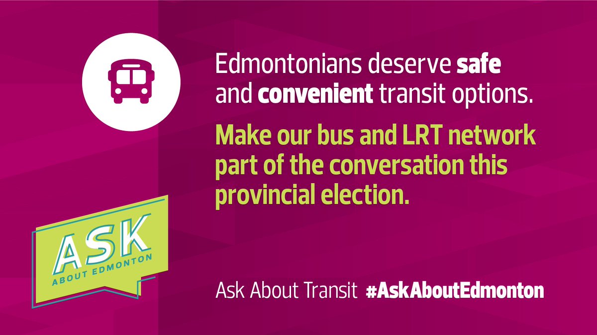 CityofEdmonton's tweet photo. Ask About Transit #AskAboutEdmonton 

https://t.co/1DU2lUrBep https://t.co/8dQ4qQ5L2F