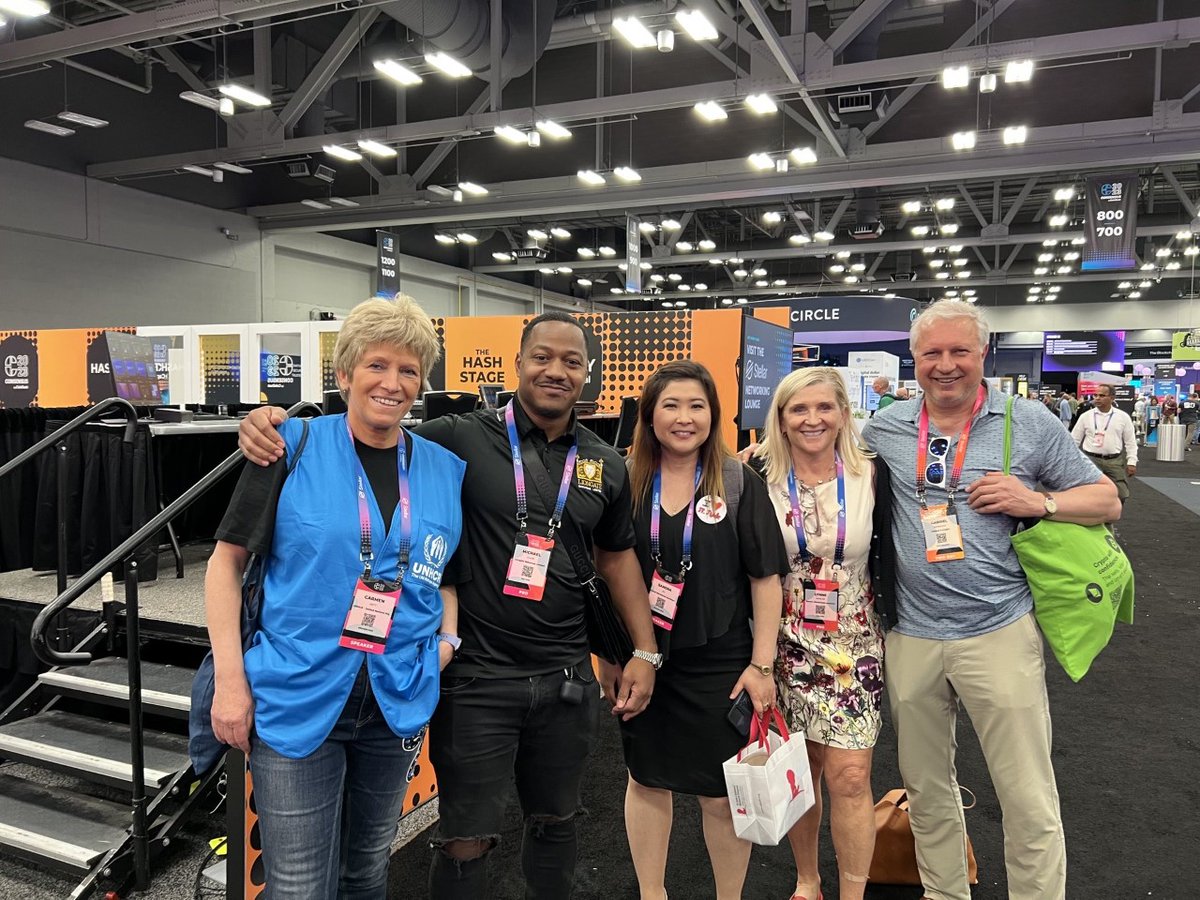 GBBC_io's tweet photo. 5/ A huge thank you to the #GBBCMembers and ambassadors who we were able to connect with during the week 🤝

We are immensely grateful for the GBBC network and the thought leaders that continue to push the dial forward when it comes to blockchain innovation 👏 https://t.co/sP4gQmhkhP