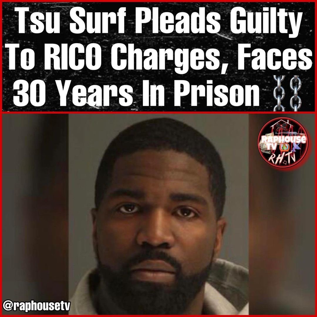 raphousetv2's tweet photo. Famous Battle Rapper TSU Surf Pleads Guilty to RICO Charges, Faces 30 Years in Prison ⛓️ https://t.co/auRh90oyln
