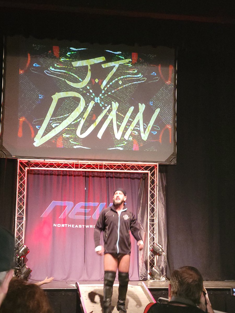 stevencosenza's tweet photo. The @thejtdunn @newwrestling1 #SpringSlam2023 https://t.co/IPpvseQiFP