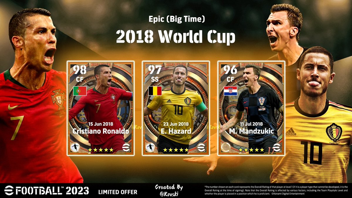 [Concept Art] 2018 World Cup#pes #pesmobile #efootballpes2020 #efootball #efootball23realese #eFootball2023