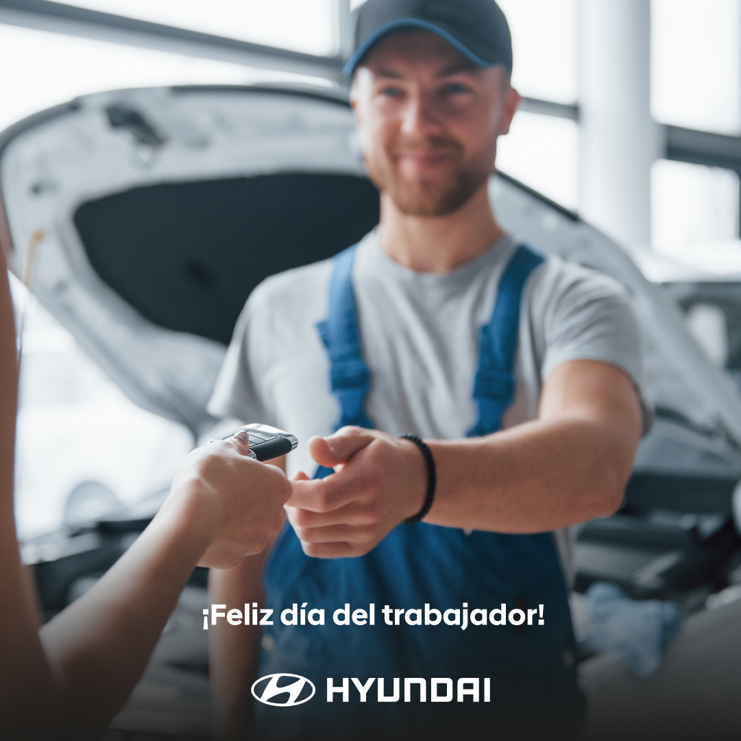 En esta fecha tan importante damos gracias a quienes todos los días hacen posible que la movilidad traspase fronteras, ¡Feliz Día del Trabajador!
#Hyundai #DíaDelTrabajador