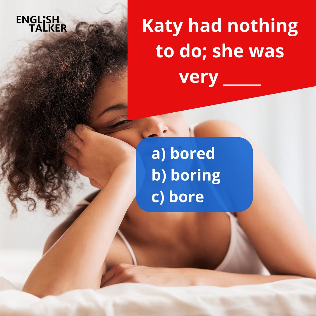 What's the correct adjective? 🤔 Type the answers in the comments 😎👇🏼#englishlearning #learnenglish #improveyourenglish #englishlanguage #englishgrammar