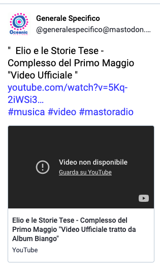 sicurezza_info's tweet photo. RT @devol@mastodon.uno
I devol mettono in piedi un'istanza invidious!

https://t.co/L1lVDkOttd

Per chi non lo sapesse è un modo per vedere youtube su browser senza essere spiati e ascoltare musica senza limiti.

Purtroppo molte istanze …
https://t.co/BrRdPhNC1Y https://t.co/RE4PWdEcwz