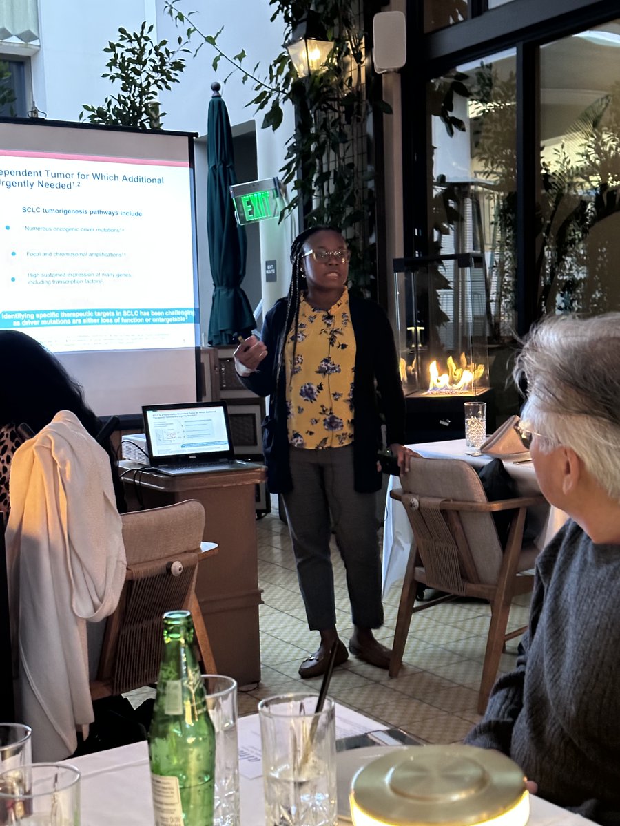 CSHPsocal's tweet image. Educational Dinner 4/27/23

Thank you for the invitation and great presentation!

Topic: Small cell lung cancer
