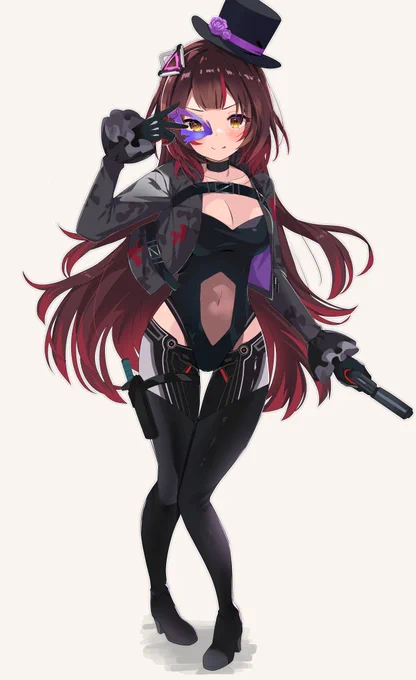 #ロボ子Art どろーぼー!(怪盗)
