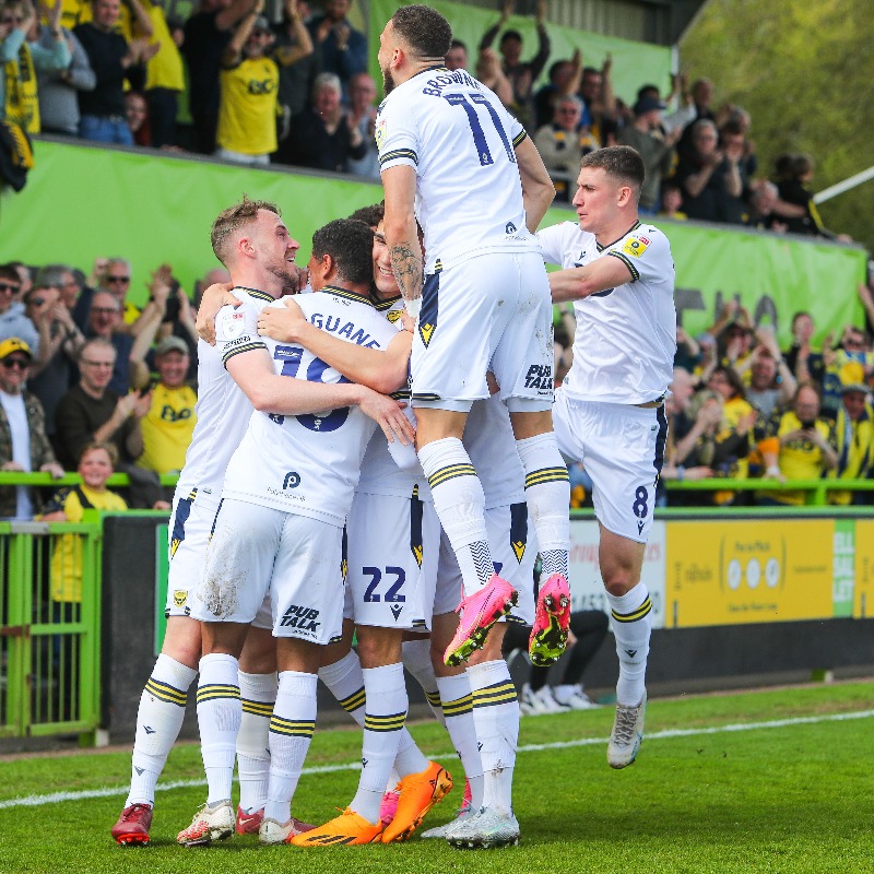OUFCOfficial's tweet photo. The U's win at Forest Green Rovers to stay in @SkyBetLeagueOne

Read the full time report 🗞️