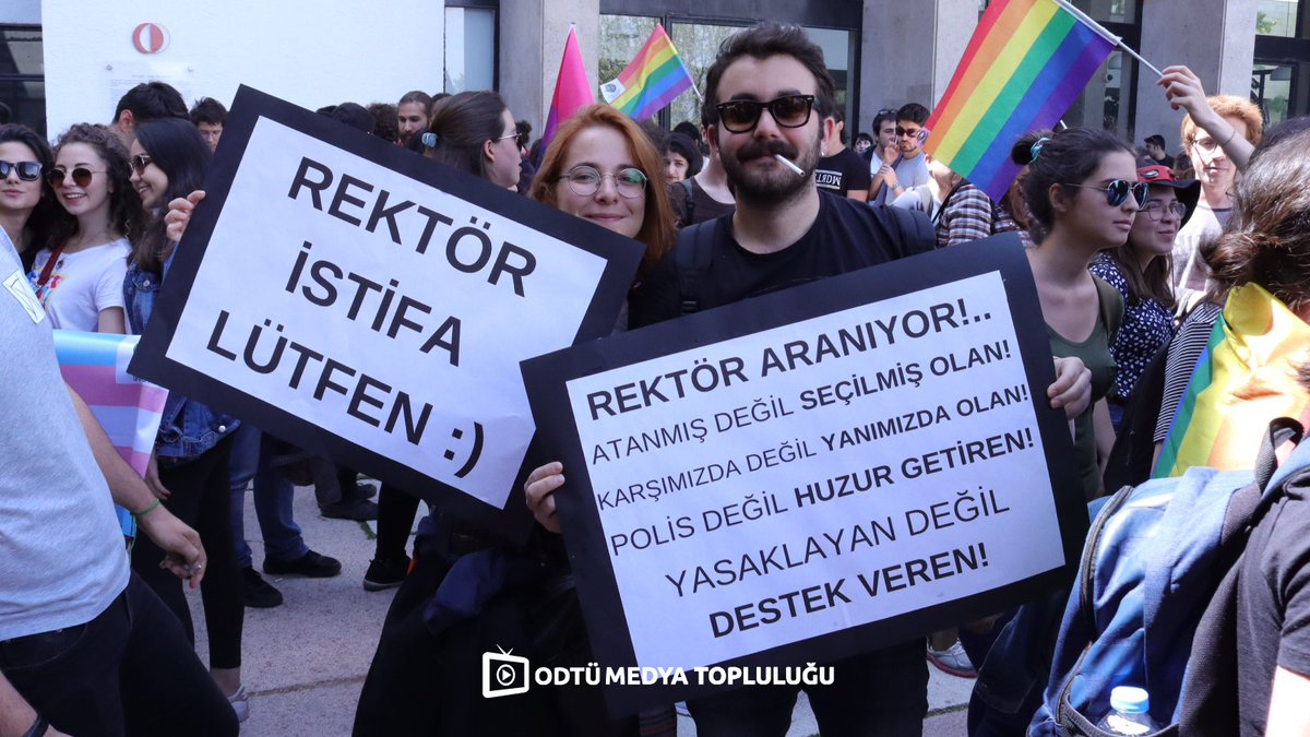 ODTÜ Medya Topluluğu olarak atanmış Rektörlüğün kararını tanımıyoruz! 35. Uluslararası Bahar Şenliği’mizi gerçekleştirmek için buradayız!

#ODTÜŞenlikİçinMücadeleye