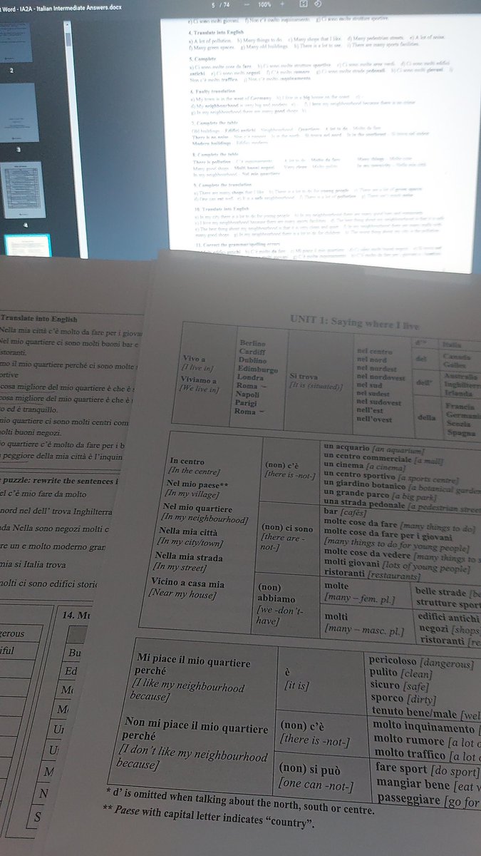 🤓Proofreading started

 Looking Good! 

Bravissimi  Alberto e Marcella 👏
#lexicogrammar #italian #sentencebuilders @Language_Gym  @gianfrancocont9 @MrVinalesMFL  #EPI